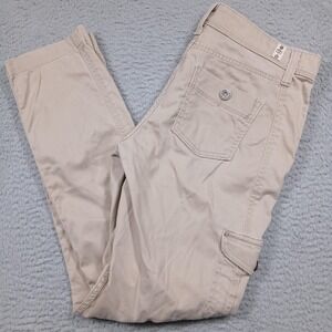 Levis Pants Womens 6 Beige Cargo Stretch‎ Utility Pockets Casual Outdoor